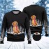 Dachshund In The Snow Christmas Limited Ugly Sweater - Narides