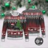 Dachshund Through The Snow Christmas Awesome Ugly Sweater - Narides