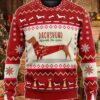 Dachshund Through The Snow Christmas Christmas Christmas Christmas Jumper Limited Ugly Sweater - Narides