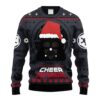 Dark Vader Cheer Disturbing Limited Ugly Sweater - Narides