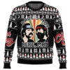 Dave's Not Here Man Cheech and Chong Ugly Christmas Sweater - Holiday Jumper Sweatshirt - Narides