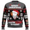 Derry Christmas Pennywise The Clown Christmas Limited Ugly Sweater - Narides