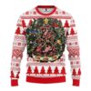 Detroit Red Wings Tree Ball Party Ideas Christmas Jumper Ugly Sweater - Narides