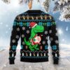 Dinosaur Christmas Awesome Ugly Sweater - Narides