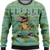 Dinosaur Christmas Christmas Ugly Sweater - Narides