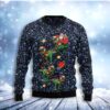 Dinosaur Reindeer Christmas Limited Ugly Sweater - Narides