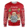 Dirty Santa Surprise Inside Christmas Us3158 Limited Ugly Sweater - Narides