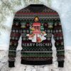 Disc Golf Lovers Merry Discmas All Over Christmas Christmas Christmas Jumper Ugly Sweater - Narides