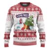 Disc Golf Stupid Tree Christmas Jumper Santa Claus Play Disc Golf Best For Christmas Disc Golf Lovers Awesome Ugly Sweater - Narides