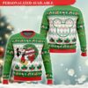 Personalized Disney Mickey Christmas 3D Ugly Sweater - Ugly Christmas Sweater - Narides