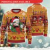 Personalized Disney Mickey Christmas Ugly Sweater - Ugly Christmas Sweater - Narides