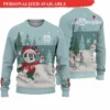 Personalized Disney Mickey Mouse Christmas 3D Sweater - Ugly Christmas Sweater - Narides