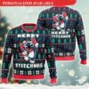 Personalized Disney Stitch Ugly Sweater - Stitchmas Sweater - Ugly Christmas Sweater - Narides