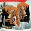 Personalized Disney Winnie The Pooh Tigger Christmas Ugly Sweater - Ugly Christmas Sweater - Narides