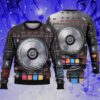 Dj Controller Christmas Awesome Ugly Sweater - Narides