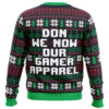 Don We Now Our Gamer Ugly Christmas Sweater - Holiday Jumper Sweatshirt - Narides