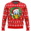 Donald Duck Christmas Head Party Ideas Christmas Jumper Limited Ugly Sweater - Narides