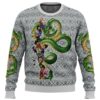 Dragonball Z Play With The Dragon Christmas Awesome Ugly Sweater - Narides