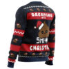 Dreaming Christmas Shite Christmas Ugly Christmas Sweater - Funny Holiday Jumper Sweatshirt - Narides