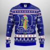 Duke Blue Devils Funny Grinch Party Ideas Christmas Jumper Ugly Sweater - Narides