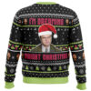 Dwight Christmas The Office Ugly Christmas Sweater - Holiday Jumper Sweatshirt - Narides