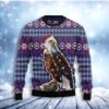 Eagle Christmas Light Christmas Awesome Ugly Sweater - Narides