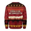 Eagle Pattern German Flag Christmas Limited Ugly Sweater - Narides