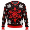 Empire Snowflakes Ugly Christmas Sweater - Holiday Jumper Sweatshirt - Narides