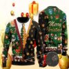 Engineer Merry Christmas Full Printing Shirt Limited Ugly Sweater - Narides