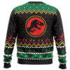 Ethics of Cloning Jurassic Park Ugly Christmas Sweater - Holiday Jumper Sweatshirt - Narides