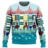 Everywhere Full House Ugly Christmas Sweater - Holiday Jumper Sweatshirt - Narides