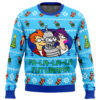 Fa-La-La-La Futurama Ugly Christmas Sweater - Holiday Jumper Sweatshirt - Narides