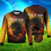 Faith Over Fear Dark Brown Christmas Ugly Sweater - Narides