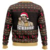 Fatherrrr The IT Crowd Ugly Christmas Sweater - Funny Holiday Jumper Sweatshirt - Narides