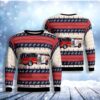 Fire Department Pumper Christmas Ugly Sweater - Narides