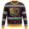 Fire Dragon's Iron Fist Dragneel Natsu Fairy Tail Ugly Christmas Sweater - Holiday Jumper Sweatshirt - Narides