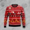 Firefighter Christmas Christmas Ugly Sweater - Narides