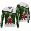 Firefighter Santa Christmas Limited Ugly Sweater - Narides