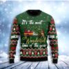 Firefighter Wonderful Time Christmas Limited Ugly Sweater - Narides