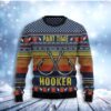 Fishing Part Time Christmas Ugly Sweater - Narides