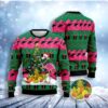 Flamingo Christmas Tree Christmas Awesome Ugly Sweater - Narides