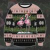 Flamingo Christmas Ugly Sweater - Narides