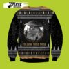 Follow Your Nose Lord Of The Rings Christmas Awesome Ugly Sweater - Narides