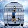 Football Player Christmas Ugly Sweater - Narides