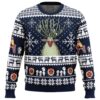 Forest Spirit Princess Mononoke Ugly Christmas Sweater - Holiday Jumper Sweatshirt - Narides