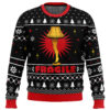 Fragile A Christmas Story Ugly Christmas Sweater - Holiday Jumper Sweatshirt - Narides