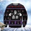 Frankenstein The Addams Family Horror Movie Womens Christmas Ugly Sweater - Narides