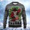 Freddy Krueger Halloween Christmas Limited Ugly Sweater - Narides