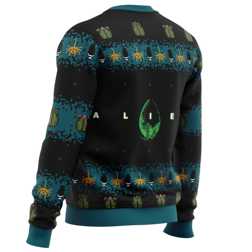 Free Hugs Alien Facehugger Ugly Christmas Sweater - Holiday Jumper Sweatshirt - Narides