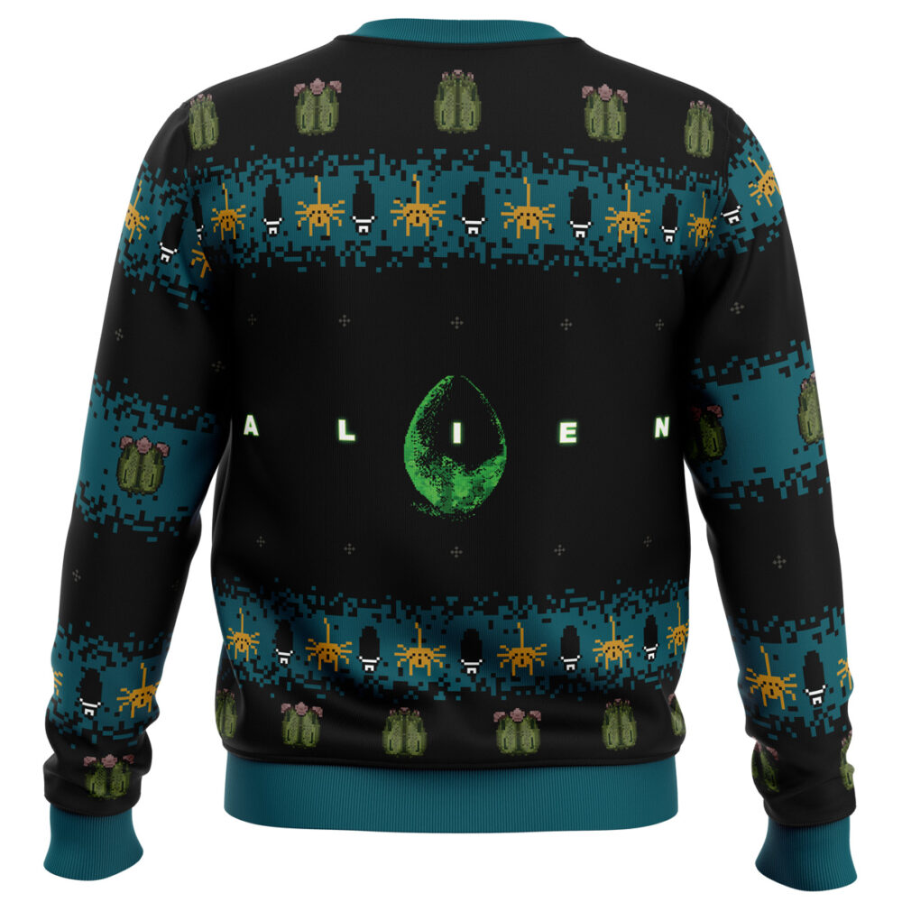 Free Hugs Alien Facehugger Ugly Christmas Sweater - Holiday Jumper Sweatshirt - Narides